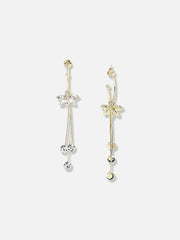 Gold Plated Designer Stone Party Drop Earring