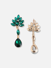 Gold Plated Designer Stone Party Drop Earring