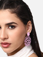 Gold Plated Party Designer Drop Earring