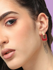 Gold Plated Party Designer Drop Earring