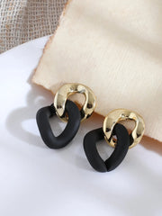 Gold Plated Party Designer Drop Earring