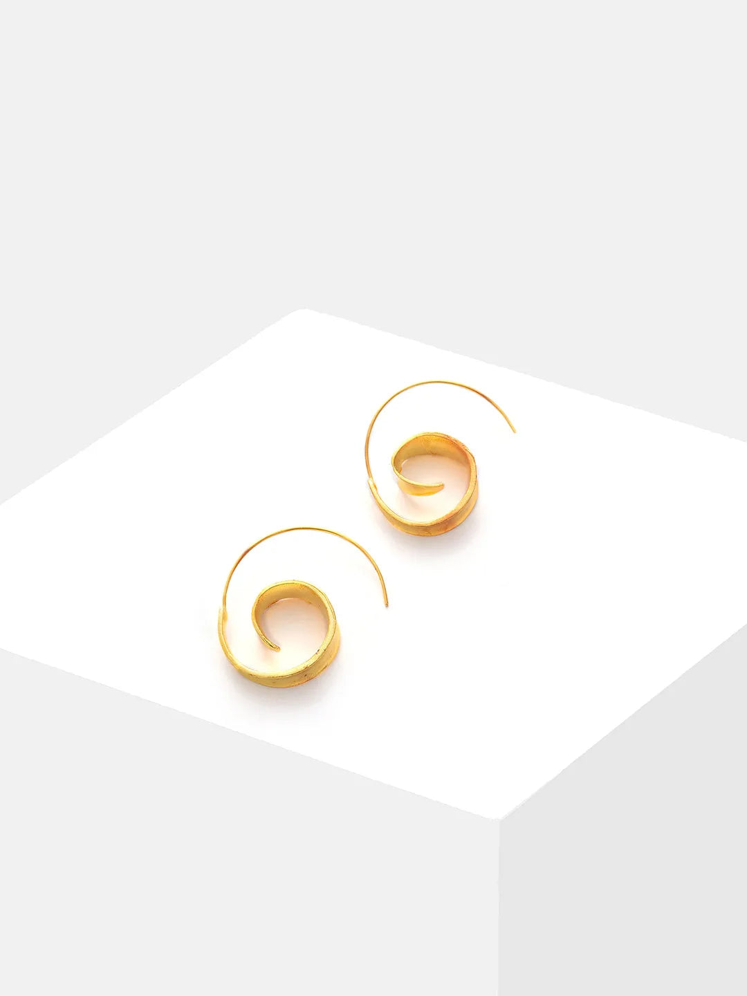 Gold Plated Designer Drop Earrings