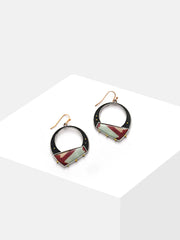 Gold Plated Designer Drop Earrings