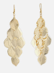 Gold Plated Designer Drop Earring