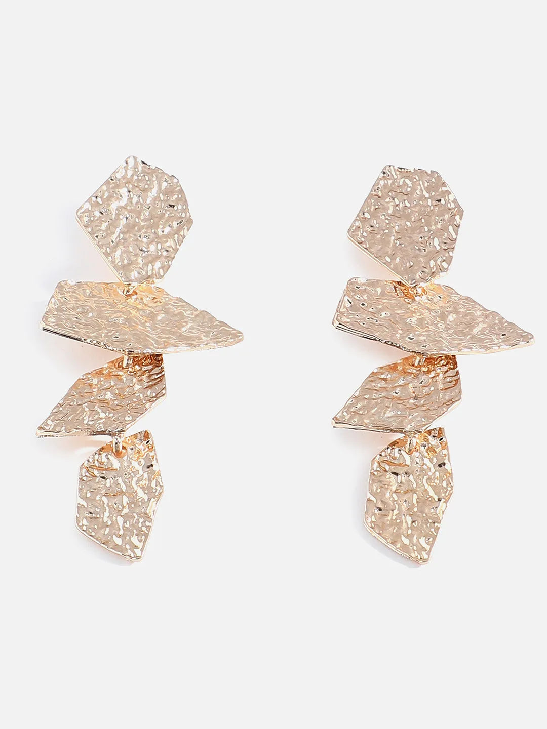 Gold Plated Designer Drop Earring