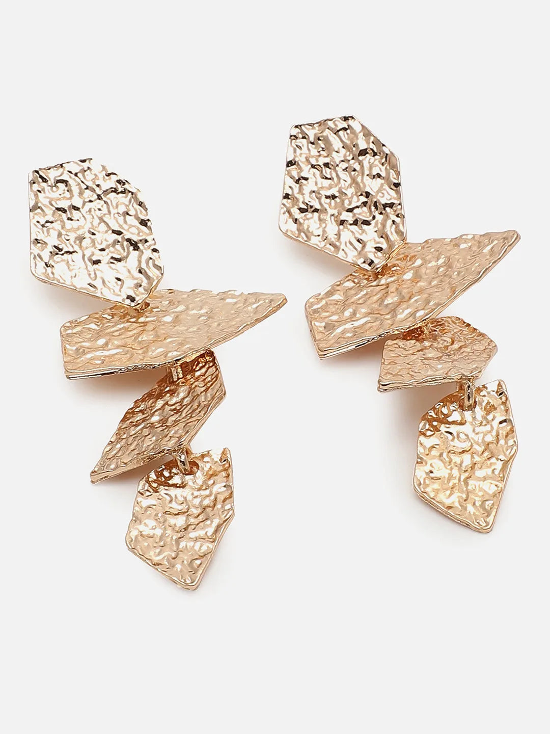 Gold Plated Designer Drop Earring