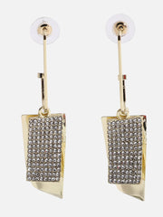 Gold Plated Designer Drop Earring