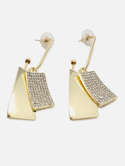 Gold Plated Designer Drop Earring