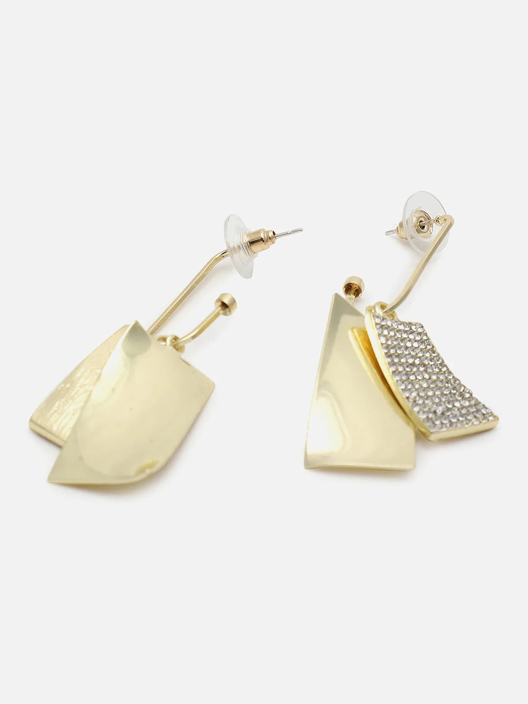 Gold Plated Designer Drop Earring