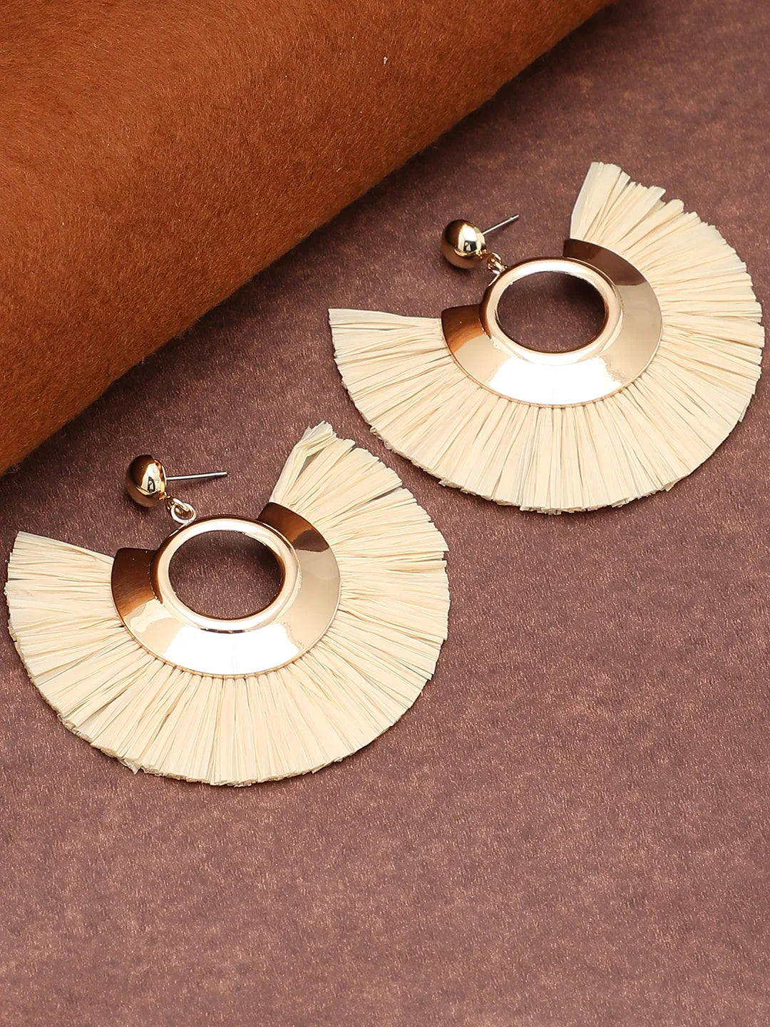 Gold Plated Designer Drop Earring