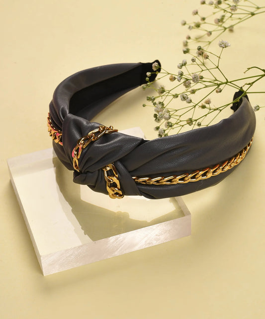 Hair Band with Chain Detail