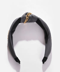 Hair Band with Chain Detail