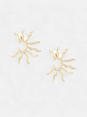 The Sol Drop Earrings California Gold Sohier8832