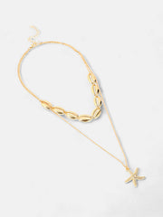 The Bahamas MultiLayer Necklace  California GoldSOHINC6044