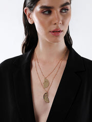 The Lovers MultiLayer Necklace  California GoldSOHINC6060