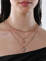 The Ellie MultiLayer Necklace  California GoldSOHINC6064