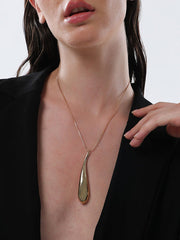 The Drip Pendant Necklace  California GoldSOHINC6068