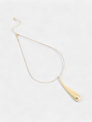 The Drip Pendant Necklace  California GoldSOHINC6068