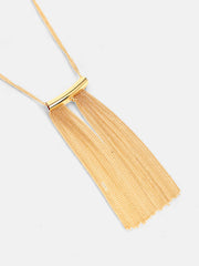 The Hanging Chain Bar Lariat Necklace  California GoldSOHINC6069