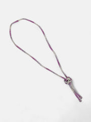 The Jingle Sautoir Necklace  Crystal Silver & Amerthyst PurpleSOHINC6085