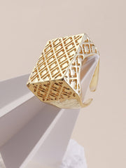 The Damascene Statement Ring  California GoldSOHIRG6093