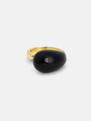 The Teardrop Finger Ring  Onyx BlackSOHIRG6109