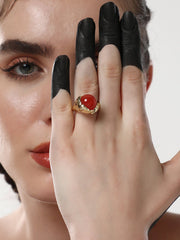 The Cherry Finger Ring  Cherry RedSOHIRG6110