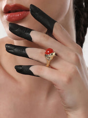 The Cherry Finger Ring  Cherry RedSOHIRG6110