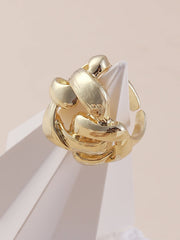 The Medium Link Statement Ring  California GoldSOHIRG6113