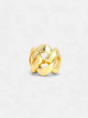 The Medium Link Statement Ring  California GoldSOHIRG6113