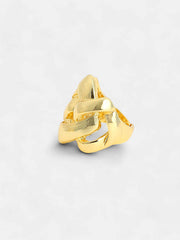 The Medium Link Statement Ring  California GoldSOHIRG6113