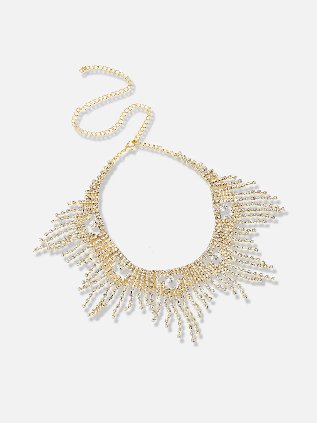 Gold Plated Designer Party Necklace