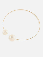 Gold Plated Pearls Necklace