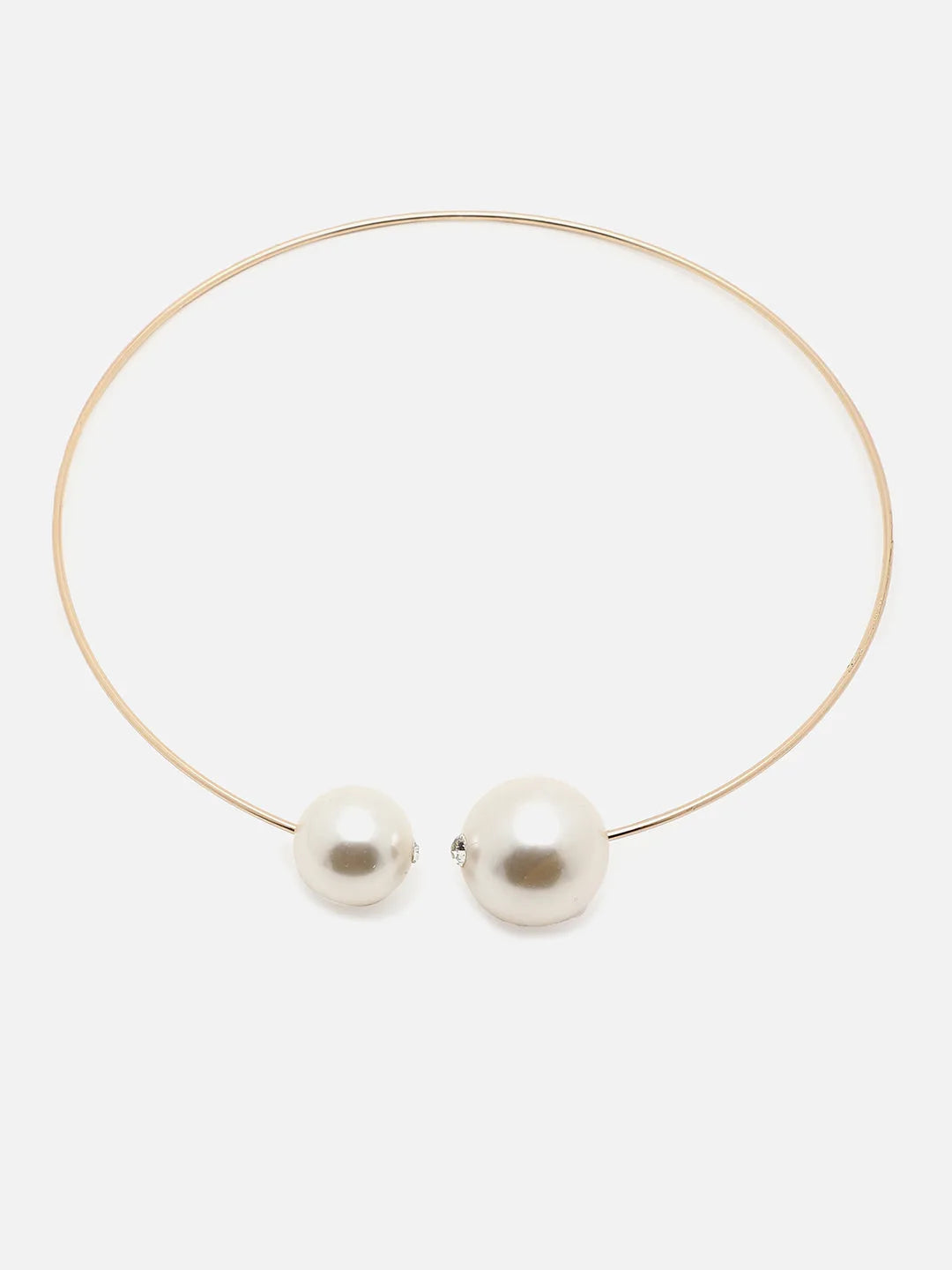 Gold Plated Pearls Necklace