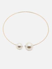 Gold Plated Pearls Necklace