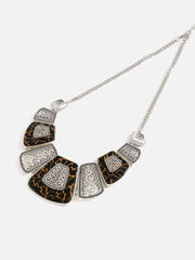 Gold Plated Designer Statement Necklace