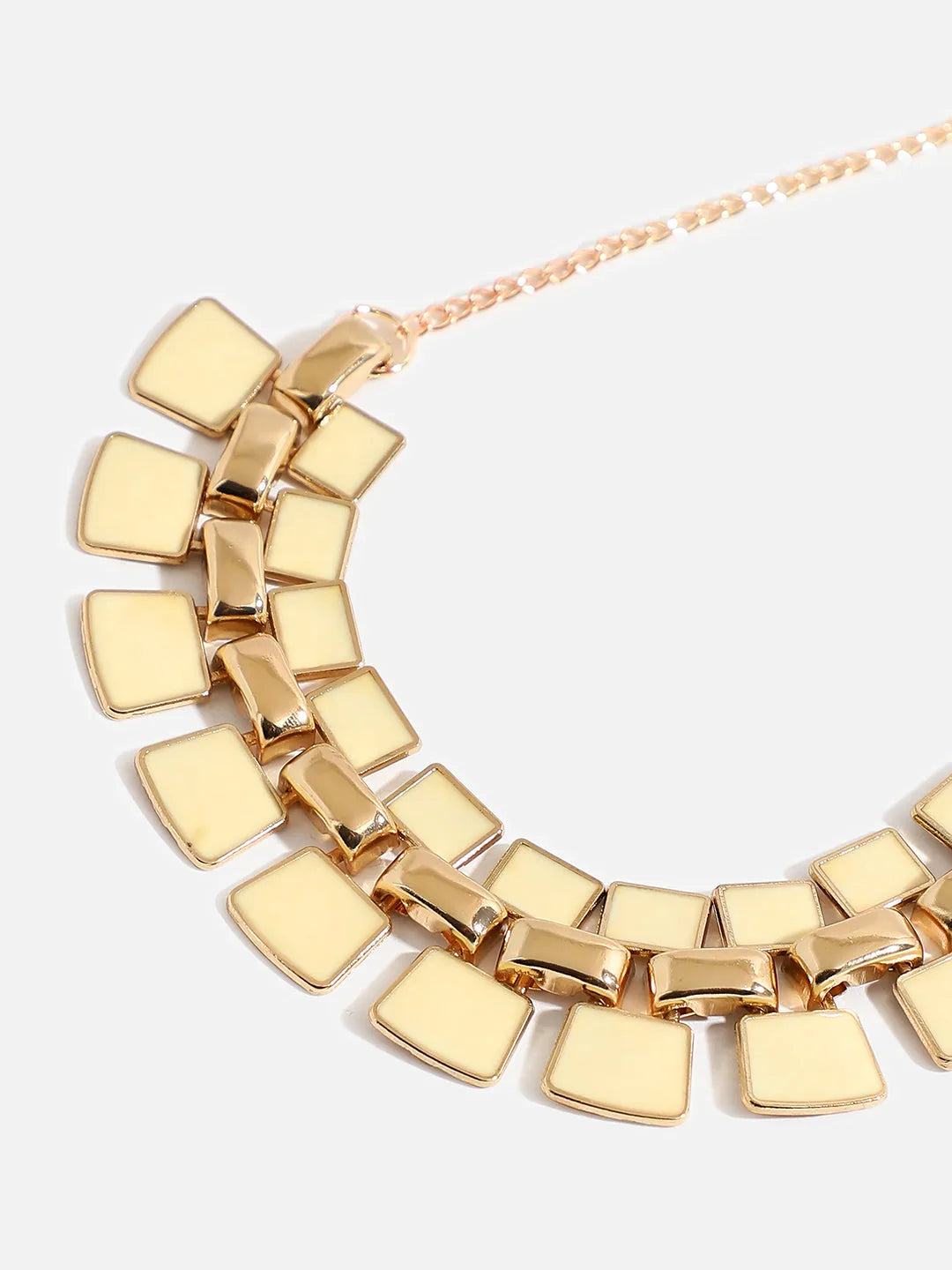 Gold Plated Designer Statement Necklace