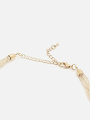 Gold Plated Beaded Necklace