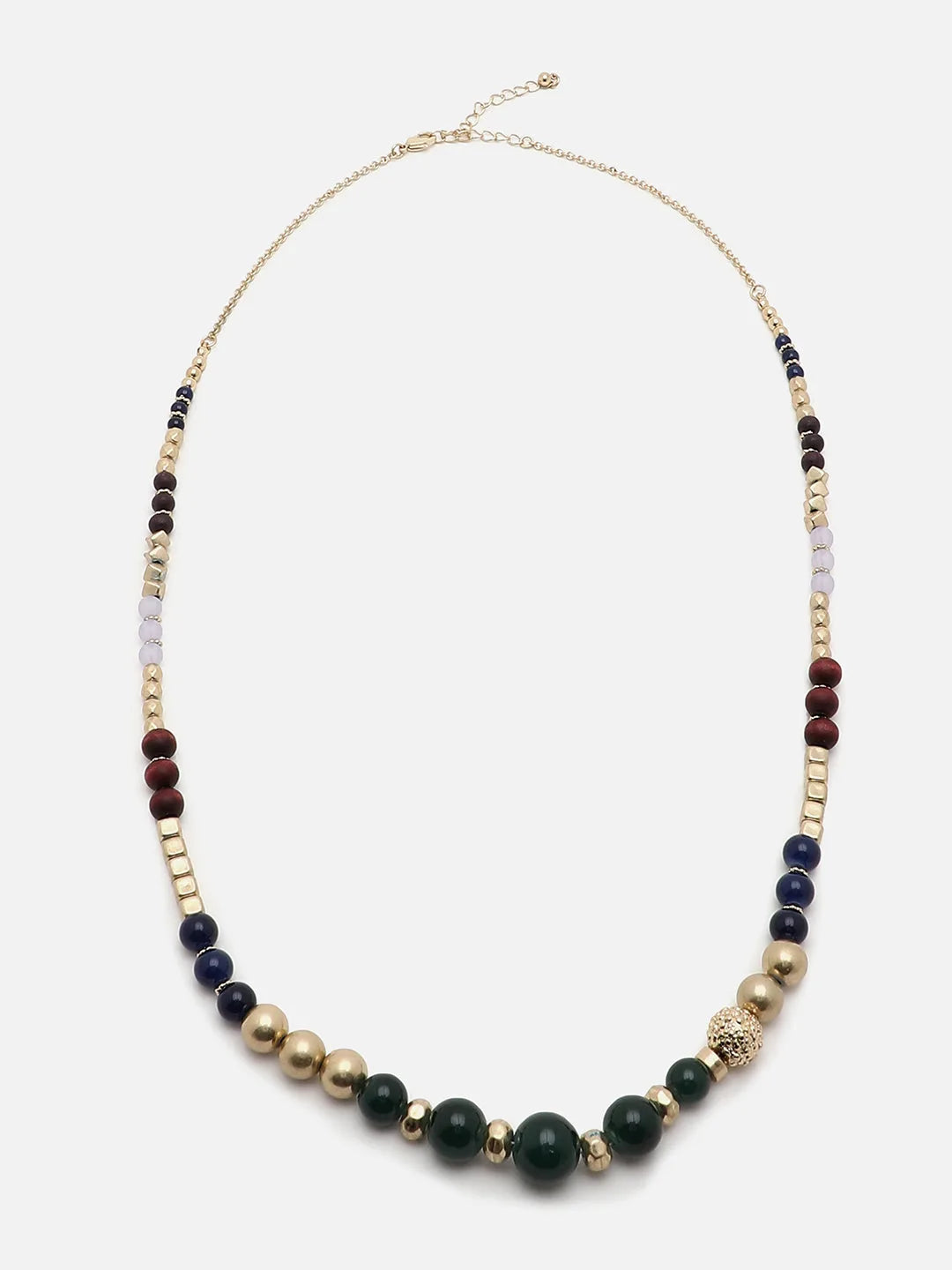 Gold Plated Beaded Necklace