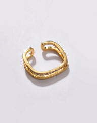 Gold Plated Designer Ring