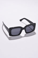 Women Black Lens Black Wayfarer Sunglasses