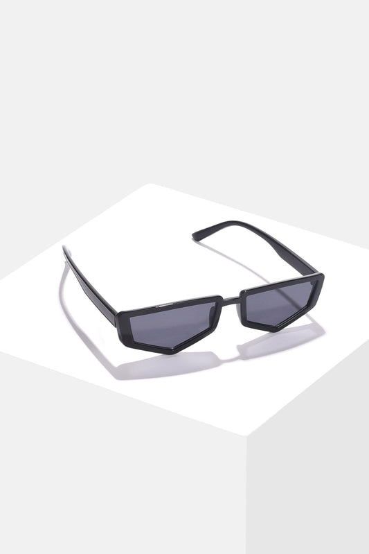 Women Grey Lens Black Other Sunglasses