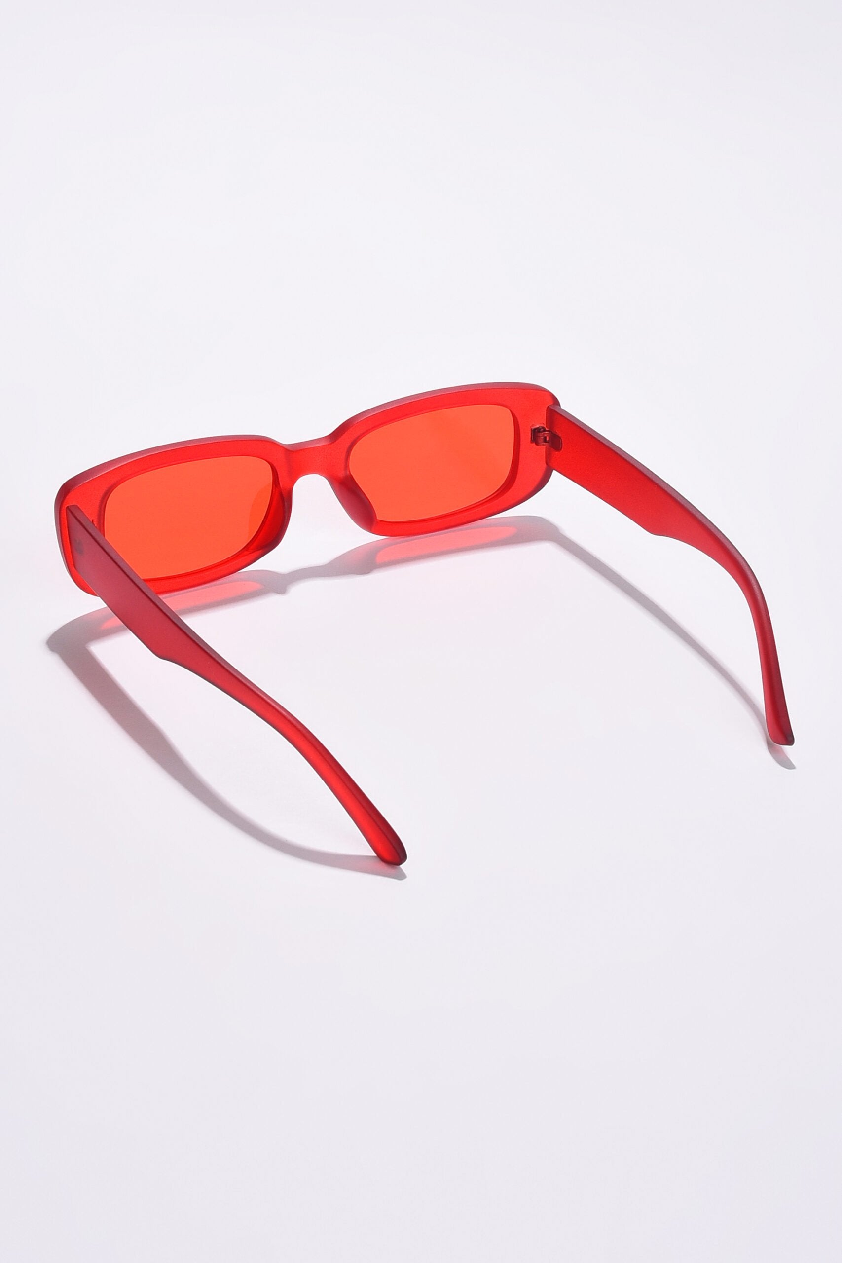 Women Orange Lens Orange Wayfarer Sunglasses