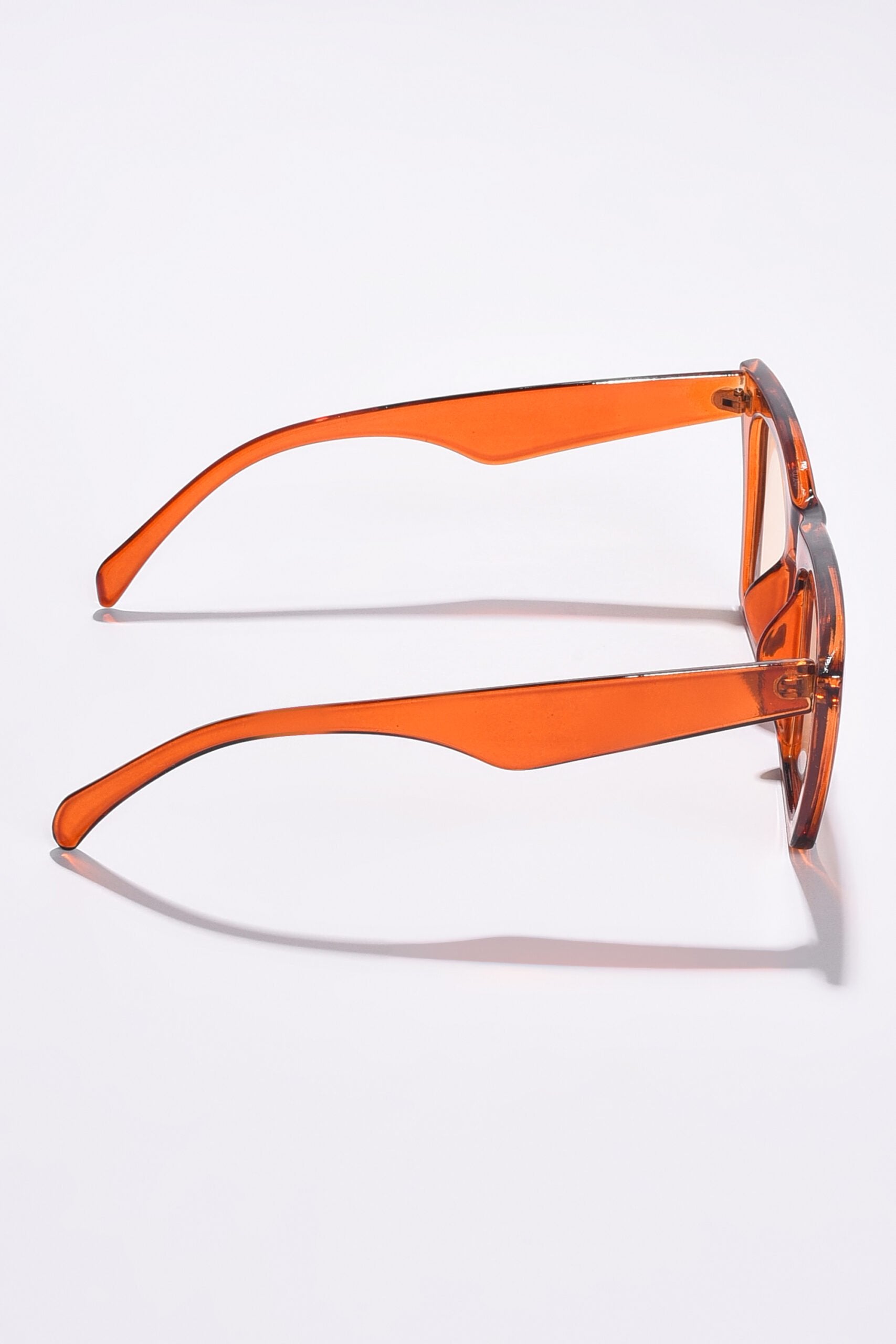 Women Orange Lens Orange Butterfly Sunglasses