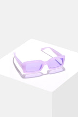 Women Purple Lens Purple Sports Sunglasses