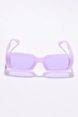 Women Purple Lens Purple Sports Sunglasses