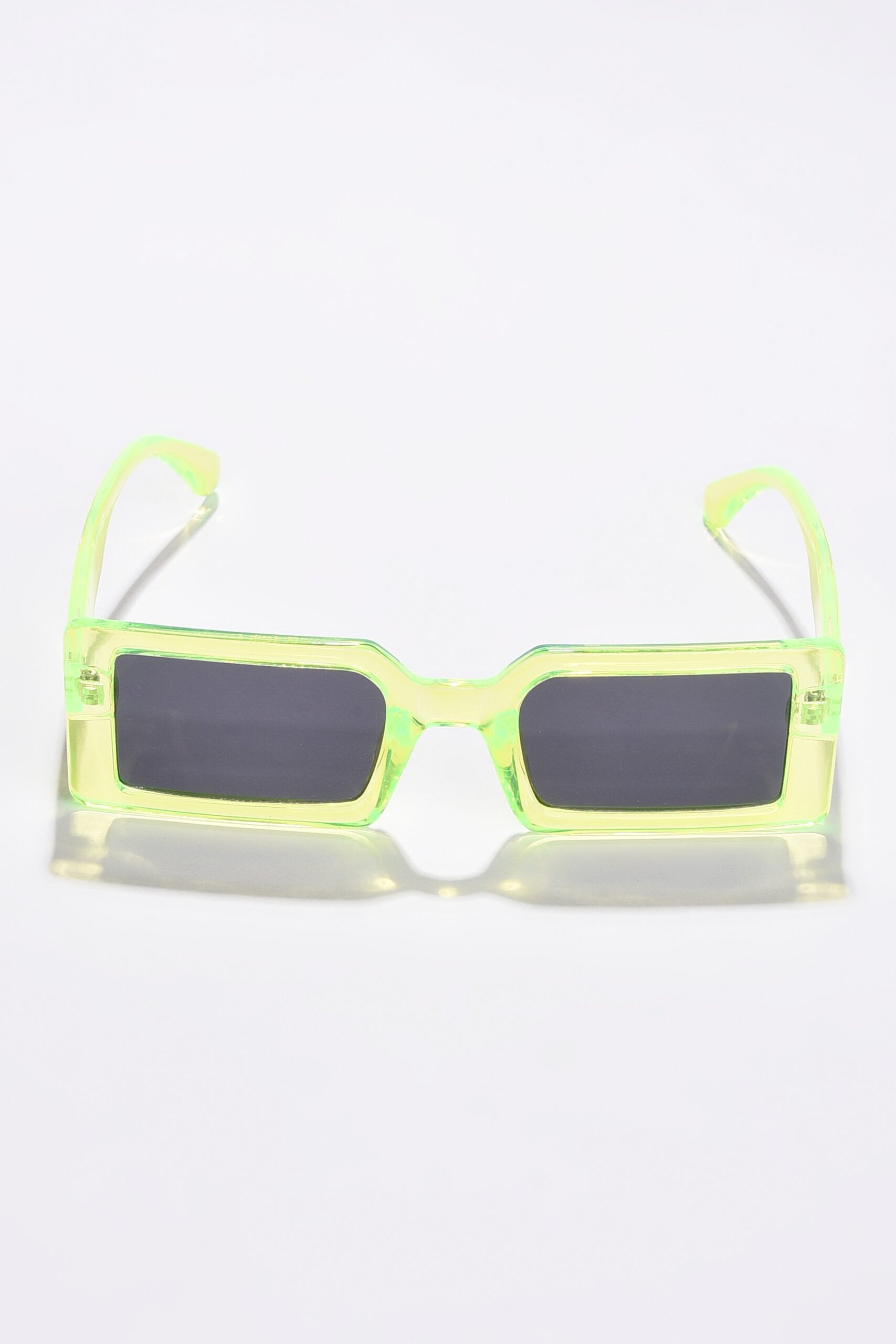 Women Black Lens Green Sports Sunglasses