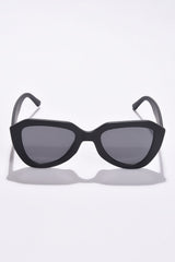 Women Black Lens Black Butterfly Sunglasses