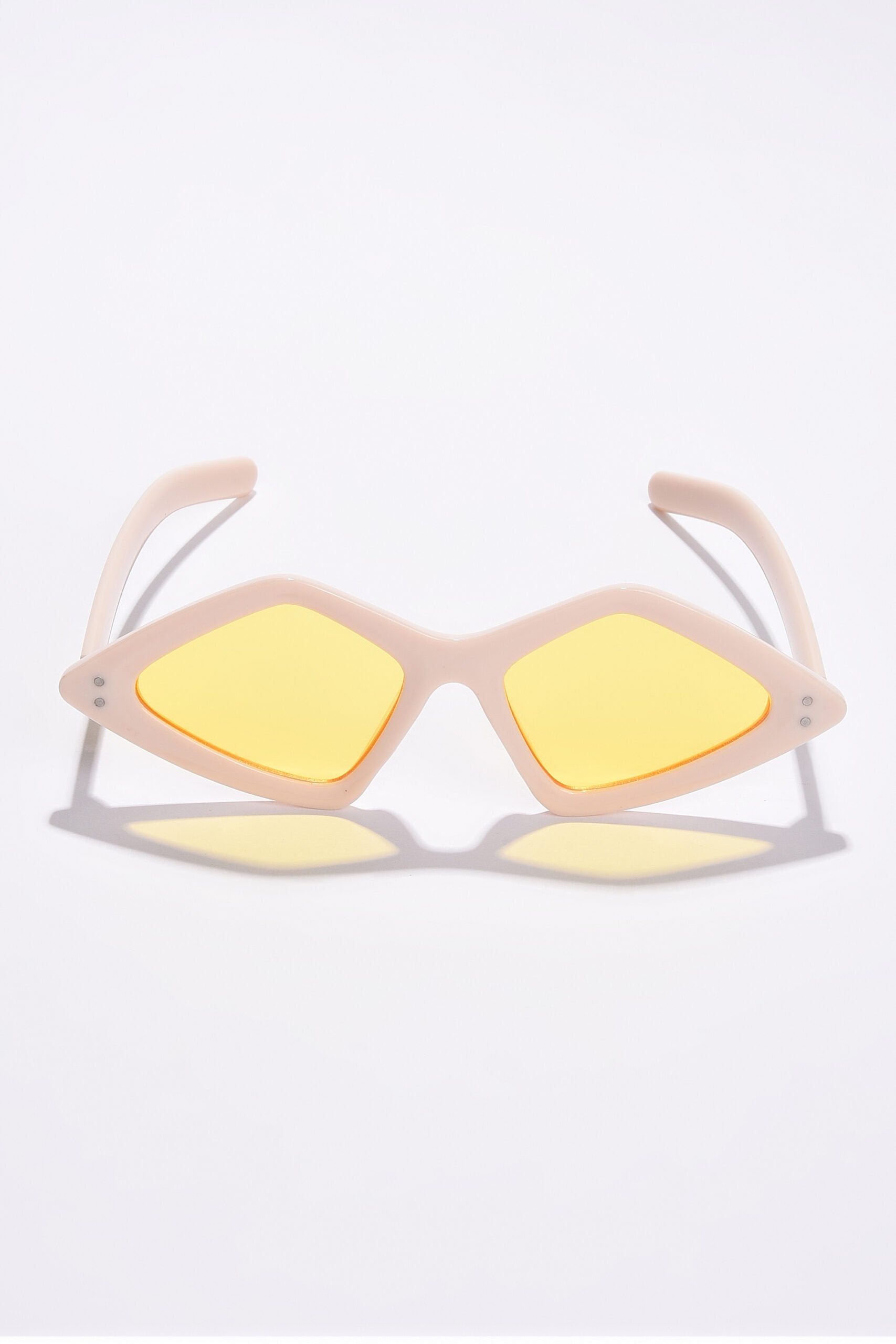 Women Yellow Lens Brown Other Sunglasses