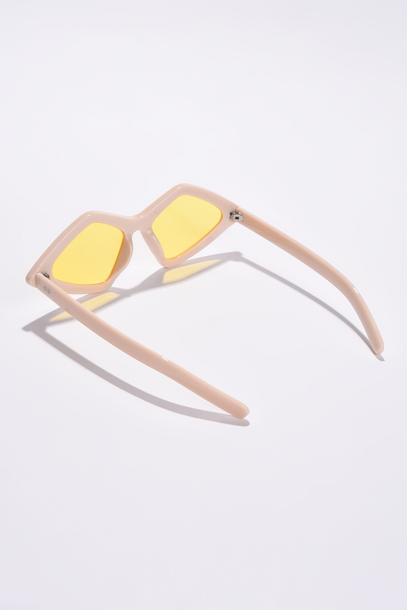 Women Yellow Lens Brown Other Sunglasses